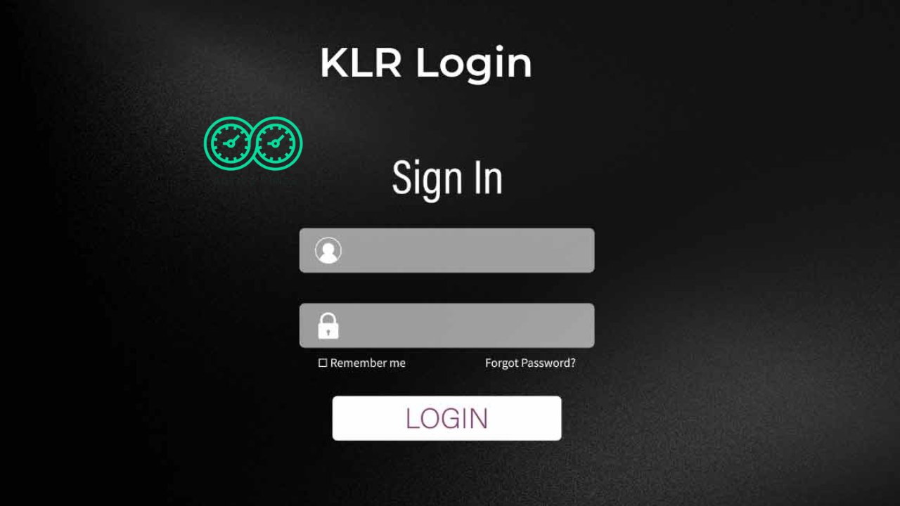 "klr login"