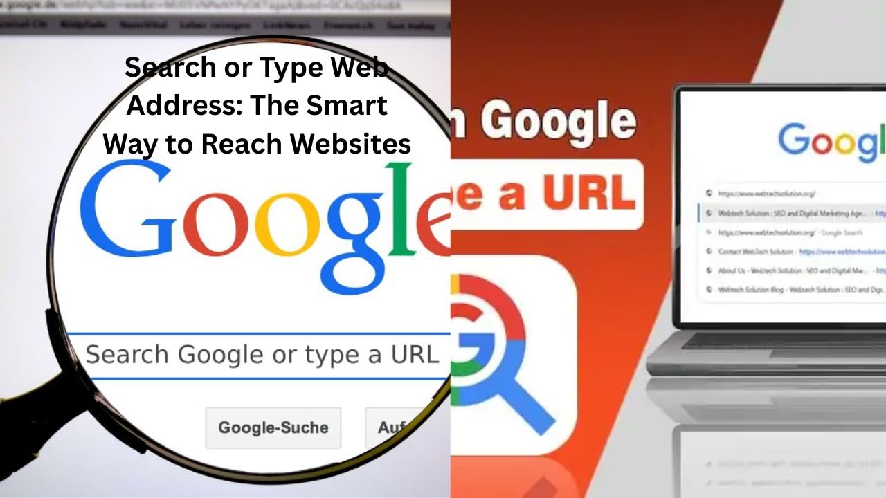 "search or type web address"